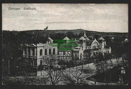 140220 AK Göttingen Stadtpark 1919