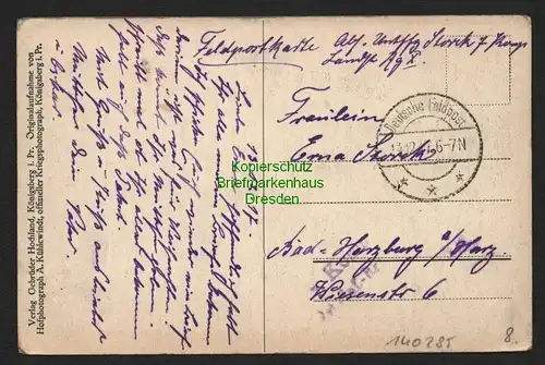 140285 AK Vom östlichen Kriegsschauplatz Das Herrenhaus Dodangen Kurland 1917