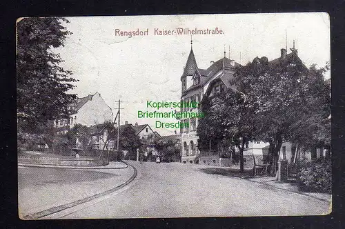 128506 AK Rengsdorf Kr. Neuwied 1908 Kaiser Wilhelmstaße Richtmann