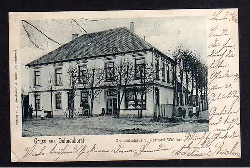 102216 AK Delmenhorst 1901 Geschäftshaus v. Gerhard Wohlers