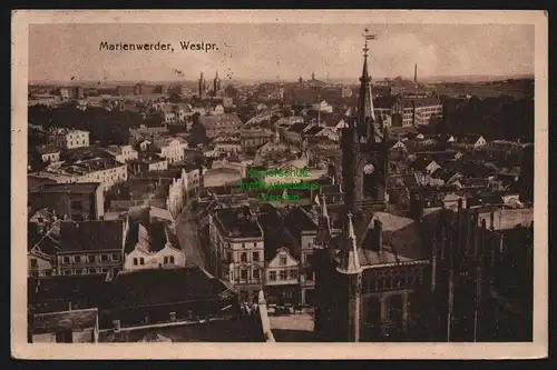 148320 AK Marienwerder Wpr. Kwidzyn Panorama 1917 1920