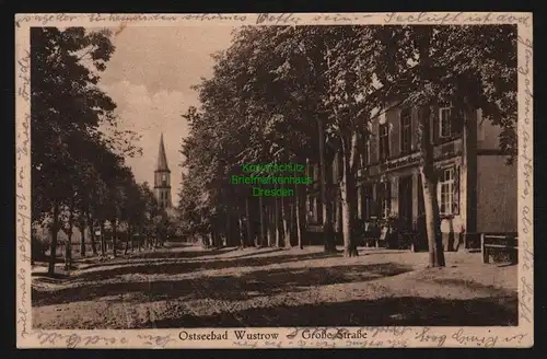 148296 AK Ostseebad Wustrow Fischland Große Straße 1928