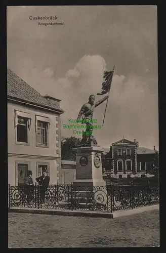 148289 AK Quakenbrück Kriegerdenkmal 1912 1910