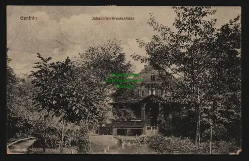 148285 AK Genthin 1920 Johanniter Krankenhaus