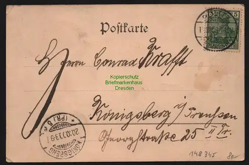 148345 AK Pölitz Police Pommern 1900 Materialwaren Geschäft