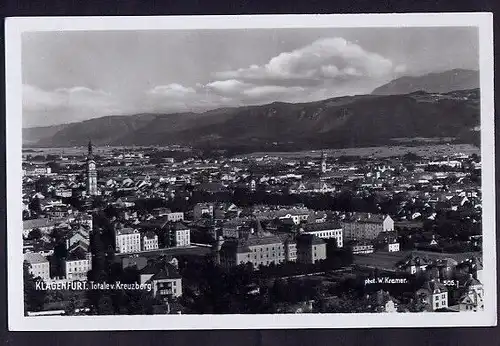 34074 AK Klagenfurth Kreuzberg ca. 1940, gelaufen Kärnten