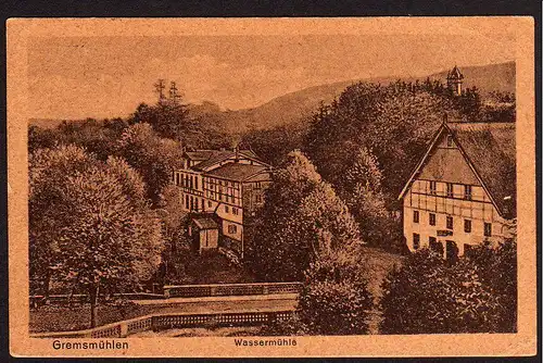 29602 AK Malente Gremsmühlen Wassermühle 1924 Ostholstein Schleswig-Holstein