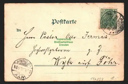 146894 AK Großschönau Sachsen 1901 Oberlausitzer Bundesgesangsfest Sänger Halle