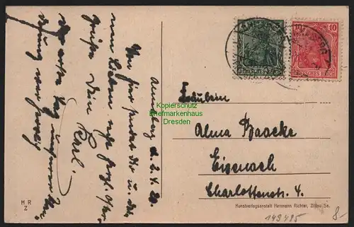 149495 AK Frohnauer Hammer Annaberg 1920