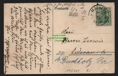 149455 AK Schloss Machern 1912