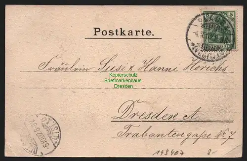 149407 AK Vogtländische Schweiz Barthmühle Elstertal 1902