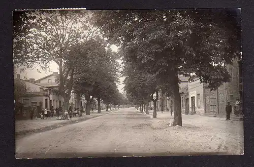 96909 AK Weissenhöhe Białośliwie Bialosliwe Fotokarte Straße Allee 1929