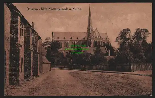 149530 AK Doberan Altes Kloster Kirche um 1920