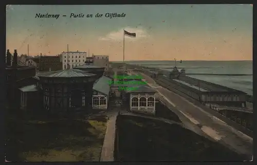 149516 AK Nordseebad Norderney An der Giftbude 1925