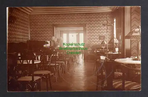 132125 AK Wesermünde Fotokarte Kaffeehaus Weinstuben 1925