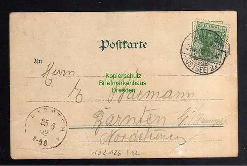 132126 AK Sonderhav Süderhaff u. Ochsen Inseln 1902