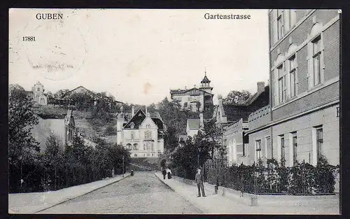 65634 AK Guben Gartenstrasse 1907
