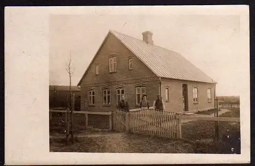 65015 AK Stedesand 1909 Fotokarte Bauernhaus Bauern