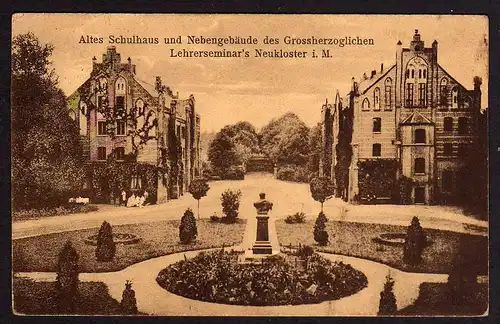 64248 AK Neukloster M. Altes Schulhaus Nebengebäude Lehrerseminar 1913
