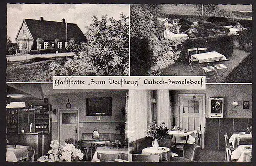 63714 AK Lübeck Israelsdorf Gaststätte zum Dorfkrug Wilhelm Wisser Weg 5