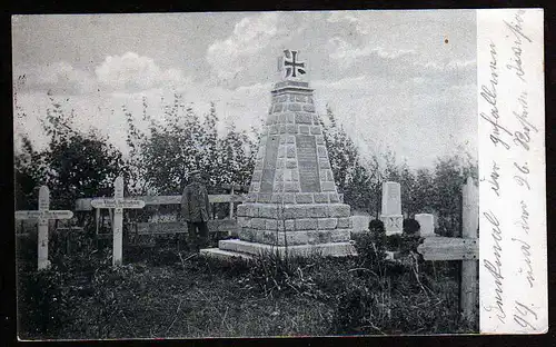 63933 AK 1916 Denkmal für die Gefallenen 26. Reserve