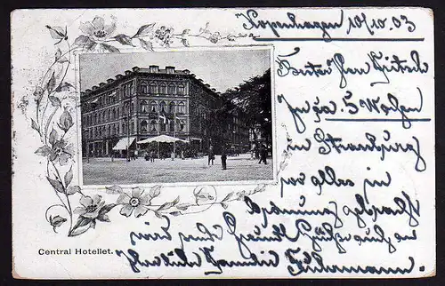 63785 AK Kopenhagen København 1903 Central Hotellet