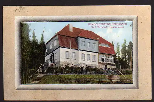 62907 AK Ebersbach Restaurant Humboldtbaude 1915