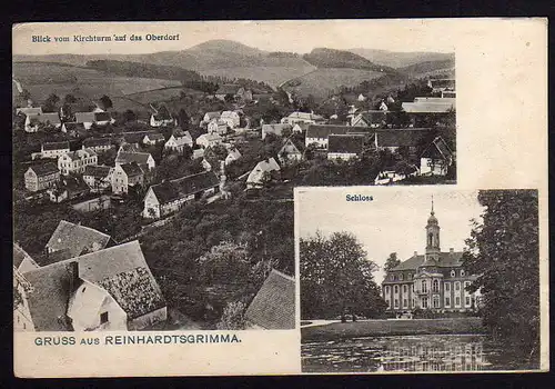 62804 AK Reinhardtsgrimma Schloß Oberdorf 1913