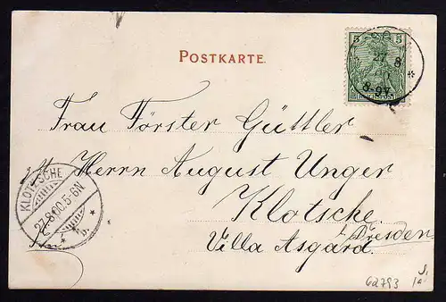 62793 AK Wildenthal 1900 Eibenstock