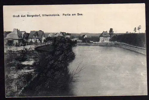 62125 AK Borgsdorf Villenkolonie am See 1924