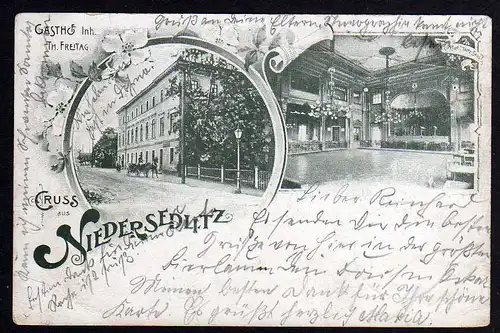 61921 AK Niedersedlitz Gasthof Th. Freitag 1902