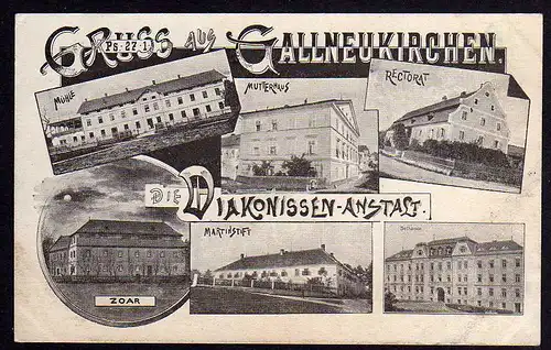 60858 AK Gallneukirchen Mühle Rectorat Zoar Martinstift Oberösterreich