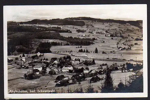 49801 AK Altglashütten bad. Schwarzwald 1929