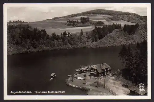 47648 AK Jugendseehaus Talsperre Goldentraum 1951