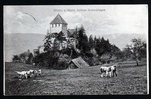 44141 AK Stein am Rhein Schlos Hohenklingen 1909