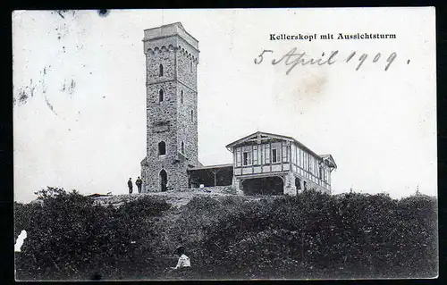 43955 AK Wiesbaden Naurod Kellerskopf mit Aussichtsturm