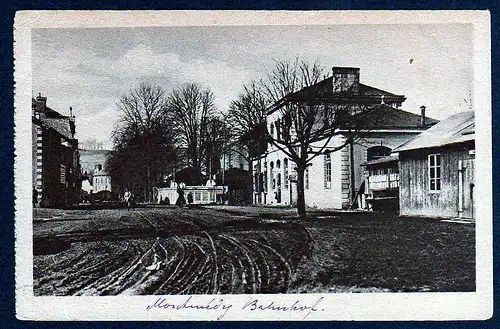 44332 AK Montmedy Dep. Meuse Lothringen Bahnhof Feldpost 1918 Arr. Verdun
