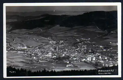 44330 AK Prachatice Prachatitz Fotokarte Panorama 1931