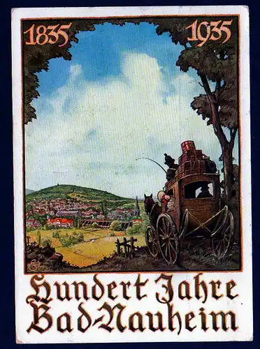 44006 AK Bad Nauheim Hundert Jahre 1835 - 1935 Hessisches Staatsbad