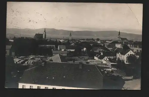 134790 AK Reichenbach Schlesien 1932 Fotokarte Panorama