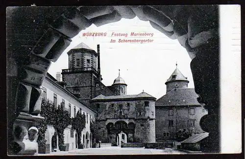 40240 AK Würzburg Festung Marienberg Scherenbergertor
