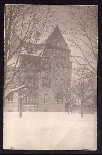 70657 AK Mittweida um 1915 Fotokarte Wohnhaus Winter