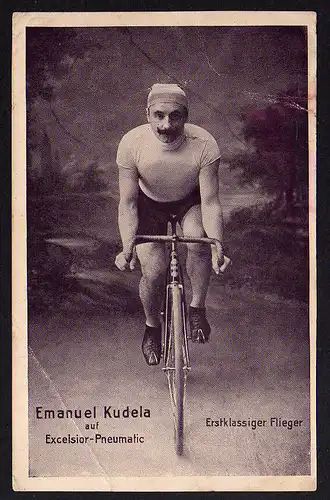 71761 AK Excelsior Pneumatic Gloria Fahrrad 1913 Emanuel Kudela Flieger