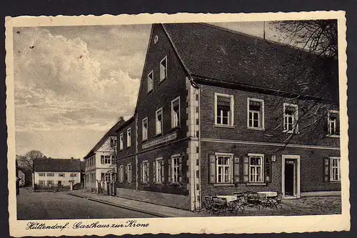 73135 AK Hüttendorf Gasthaus zur Krone bei Erlangen Fürth
