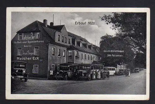 108645 AK Freiberg Sa. 1936 Großes Ball- und Speisehaus Letzter 3er Gasthaus