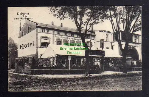 127124 AK Döberitz Hotel zum Gardestern 1915 Gastwirtschaft