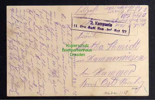 126711 AK Crossen an der Oder Geschäftshaus Carl Machule Oderpartie 1918