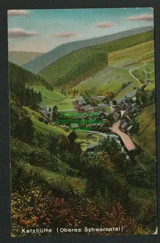 139638 AK Katzhütte Oberes Schwarzatal 1906