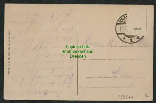 139674 AK Bad Kreuznach Oranienquelle um 1920