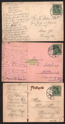 140056 3 AK Kellinghusen Totale 1910 Die Buche Hegekoppel Rosdorf 1913